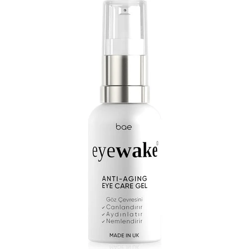 Eyewake Anti Aging Eye Care Gel Göz Çevresi Bakım Jeli 30 ml ürün görseli