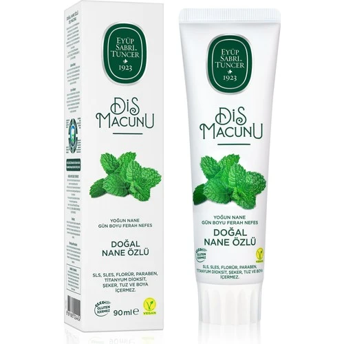 Eyüp Sabri Tuncer Diş Macunu 90 Ml - Doğal Nane Özlü ürün görseli