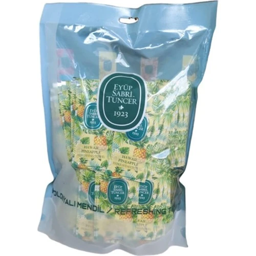 Eyüp Sabri Tuncer Hawaii Ananas Kolonyalı Mendil Küçük Boy 150li ürün görseli