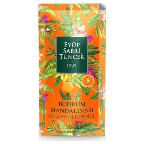 Eyüp Sabri Tuncer Bodrum Mandalinası Kolonyalı Mendil Küçük Boy 150'li ürün görseli