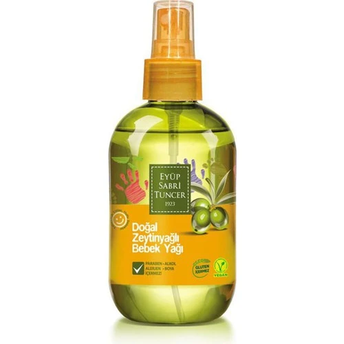 Eyüp Sabri Tuncer Doğal Zeytinyağlı Bebek Yağı 280 ml ürün görseli