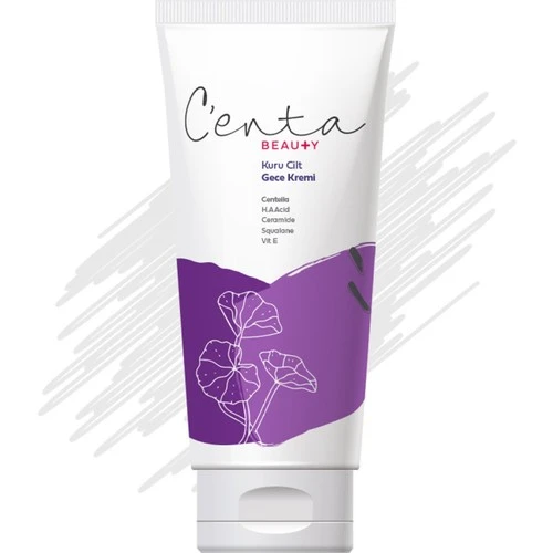 Centa Beauty Kuru Cilt Gece Kremi 50ml - Resim 2