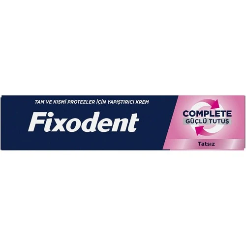 Fixodent Complete Tatsız Diş Protezi Yapıştırıcı Krem 47 gr - Resim 2