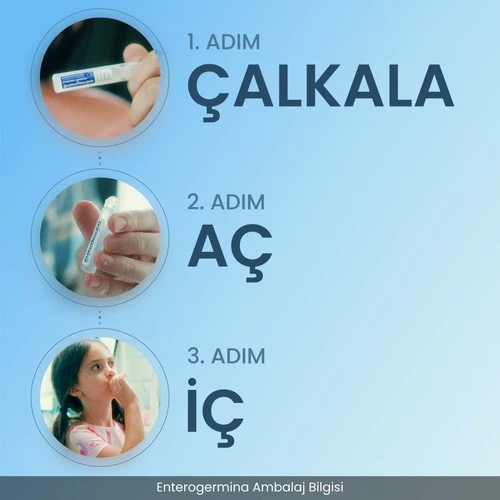 Enterogermina 2-10 Yaş 5 ml × 10 Flakon - Resim 7