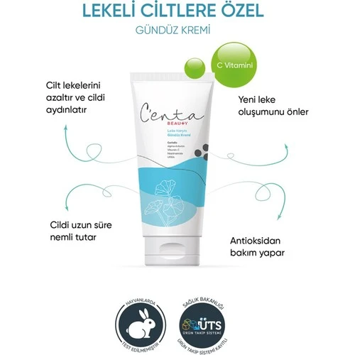 Centa Beauty Leke Karşıtı Gündüz Kremi 50 ml - Resim 2