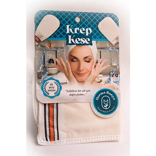 Derma Banyo Krep Kese ürün görseli