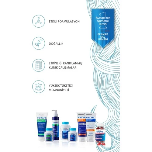 Forcapil Fortifying Şampuan 200 ml - Resim 5