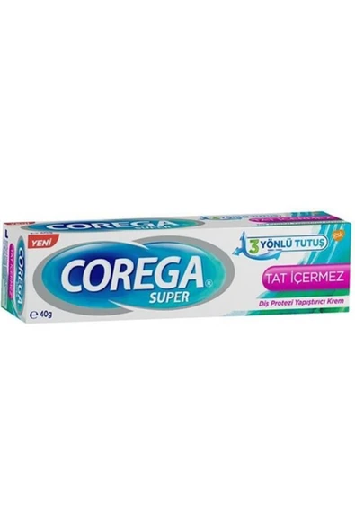 Corega Super Diş Protezi Yapıştırıcı Tat İçermez Krem 40 gr ürün görseli