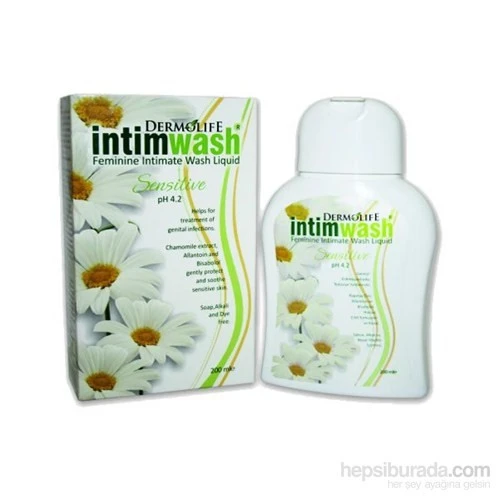 Dermolife Intim Wash Likit 200 ml ürün görseli