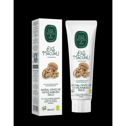 Eyüp Sabri Tuncer Doğal Ceviz Ve Ceviz Kabuğu Özlü Macunu 90ml ürün görseli