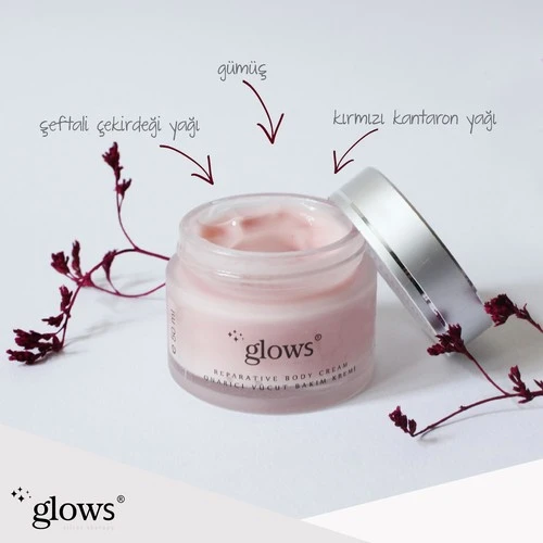 Glows Silver Therapy Onarıcı Vücut Kremi 50 ml - Resim 3