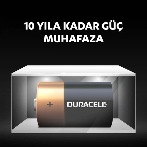 Duracell D Büyük Pil 2li - Resim 6