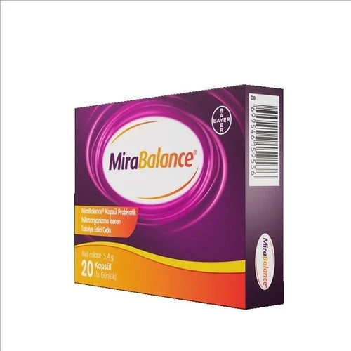 Mirabalance Probiyotik 20 Kapsül - Resim 3