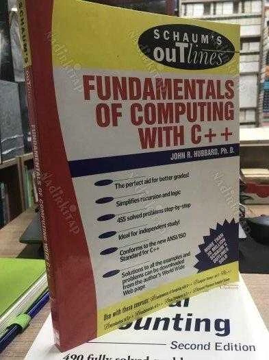 SCHAUM'S OUTLINES - FUNDAMENTALS OF COMPUTING WITH C++ ürün görseli