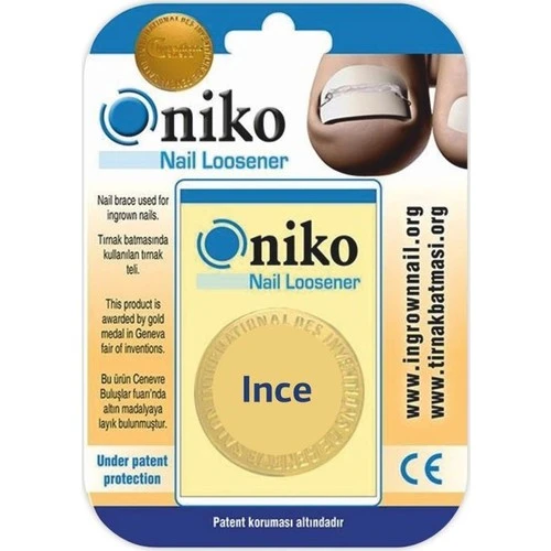 Oniko Nail Loosener Tırnak Gevşetici Tel - Tırnak Batması  İnce Tırnaklar ürün görseli