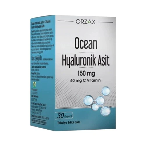 Ocean Hyaluronik Asit 150 mg 30 Kapsül ürün görseli