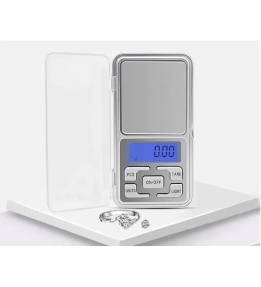 Dijital Hassas Elektronik Kuyumcu Cep Terazisi Tartı 200 gr / 0.01 gr (5314) - Resim 2