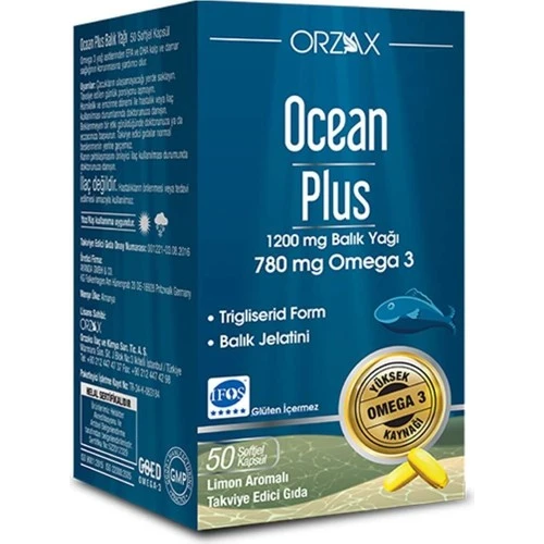 Ocean Plus 1200 mg 50 Kapsül - Resim 2