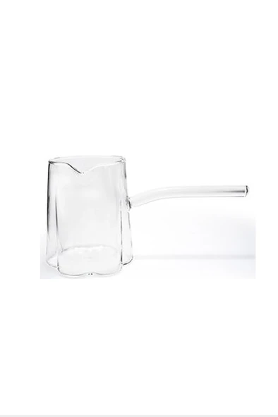 Ateşe Dayanıklı Cam Cezve Borosilikat Cam Cezve 400 ml Royaleks-CZV05 ürün görseli