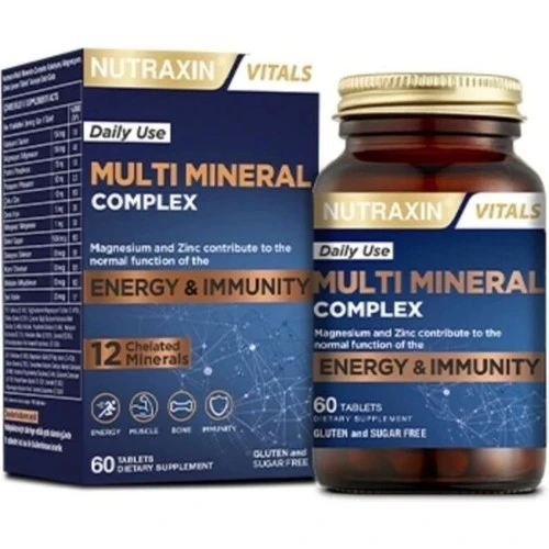 Nutraxin Multi Mineral Complex 60 Tablet ürün görseli
