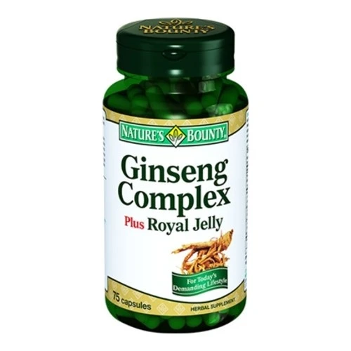 Natures Bounty Ginseng Complex Plus Royal Jelly 75 Kapsül ürün görseli
