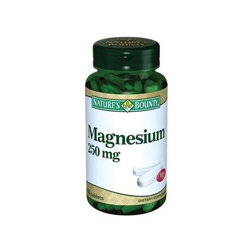 Natures Bounty Magnesium 250 mg 60 Tablet ürün görseli