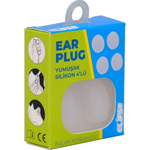 Elipse Kulak Tıkacı 4lü Silikon ürün görseli