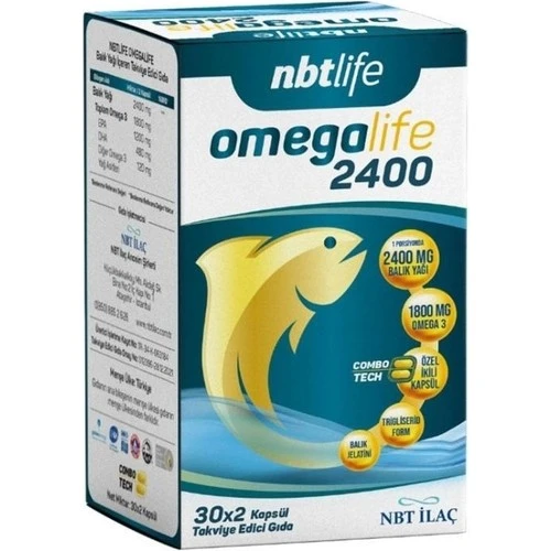 NBT Life Omegalife 2400 60 Kapsül ürün görseli