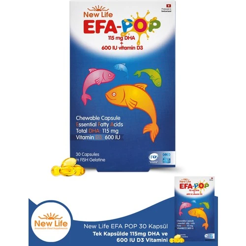New Life EFA-Pop 30 Kapsül ürün görseli