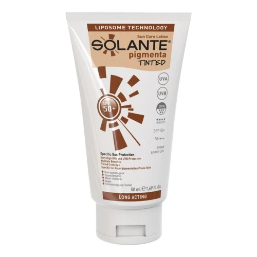 Solante Pigmenta Tinted Losyon SPF50+ 50 ml ürün görseli