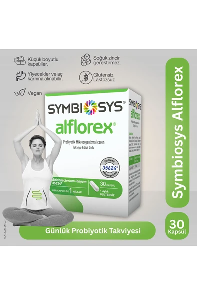 Symbiosis Alflorex Probiyotik 30 Kapsül - Resim 2