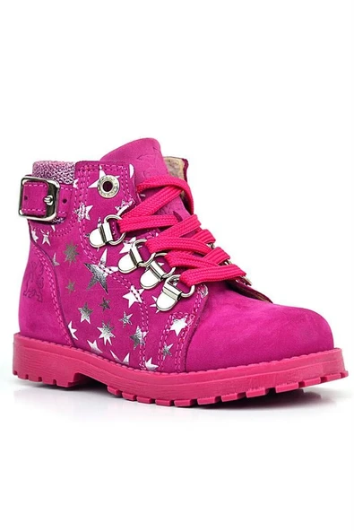 Rakerplus Griffon Hakiki Deri Fuşya Pembe Bebek Bot ürün görseli