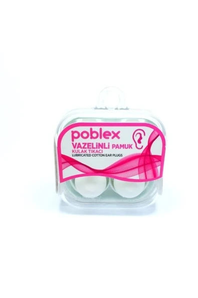 Poblex Antialerjik Silikon 2'li Kulak Tıkacı - Resim 2