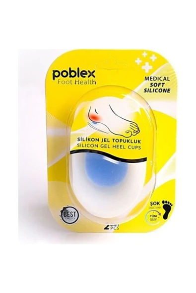Poblex Silikon Jel Topukluk - Large ürün görseli