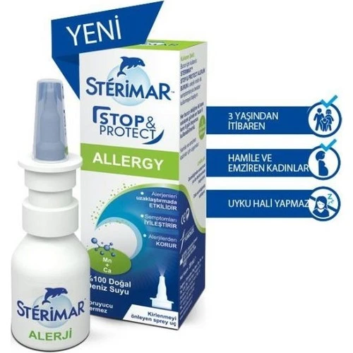 Sterimar Stop  Protect Alerji Burun Spreyi 20 ml ürün görseli