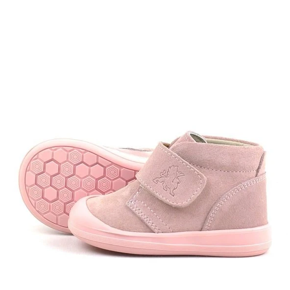 Rakerplus Yoohoo Hakiki Deri Pudra Cırtlı Kız Bebek Bot - Resim 6