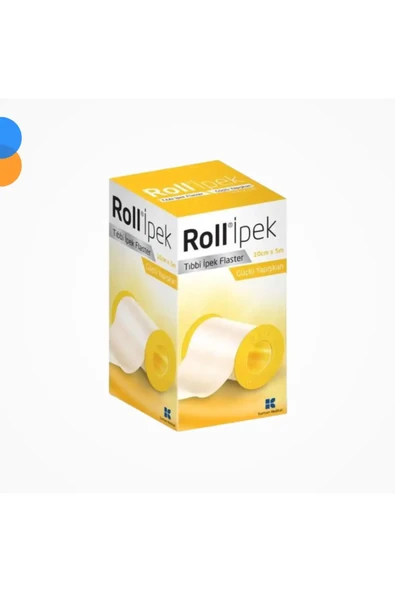 Roll İpek Tıbbi İpek Flaster 10cm x 5m ürün görseli