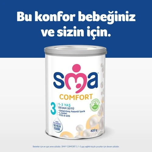SMA Comfort 3 Devam Sütü 400 gr - Resim 7