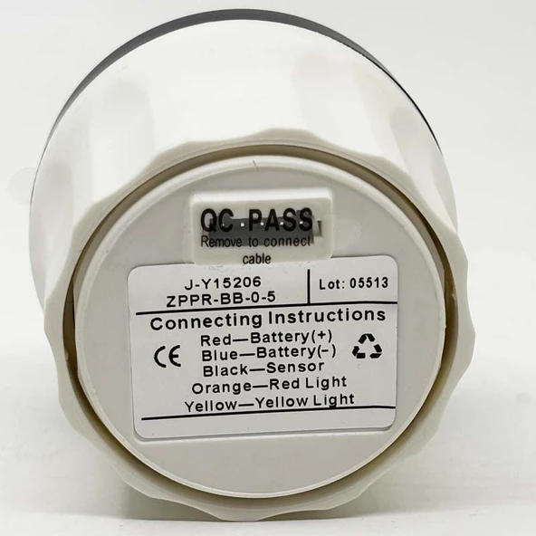 Marin Tip Yağ Saati Siyah Göstergeli ( 5 Bar 75 Psi ) - Resim 3