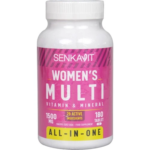 Senkavit Womens Multivitamin ve Multimineral Complex 180 Tablet ürün görseli