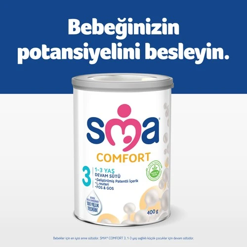SMA Comfort 3 Devam Sütü 400 gr - Resim 8
