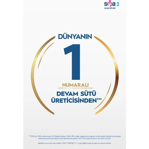 SMA Comfort 3 Devam Sütü 400 gr - Resim 3
