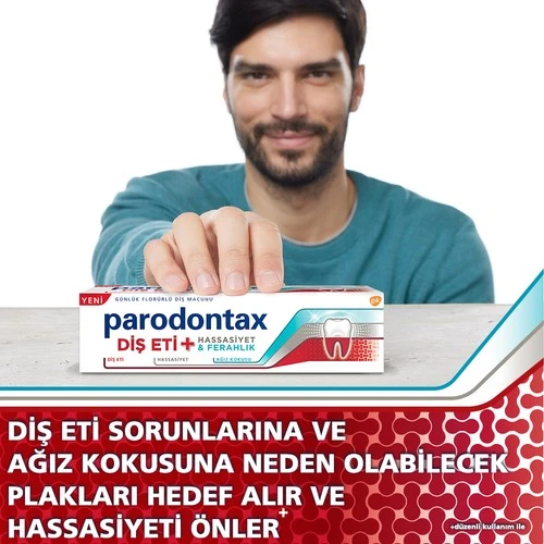 Parodontax Diş Eti Hassasiyet Ferahlık Diş Macunu 75 ml - Resim 2