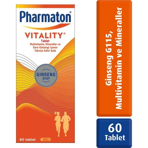 Pharmaton Vitality 60 Tablet - Resim 2