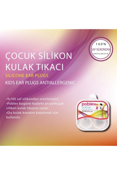 Poblex Çocuk Kulak Tıkacı - Resim 3