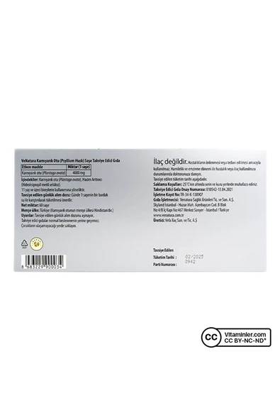 Venatura Karnıyarık Otu 60 Saşe - Resim 3