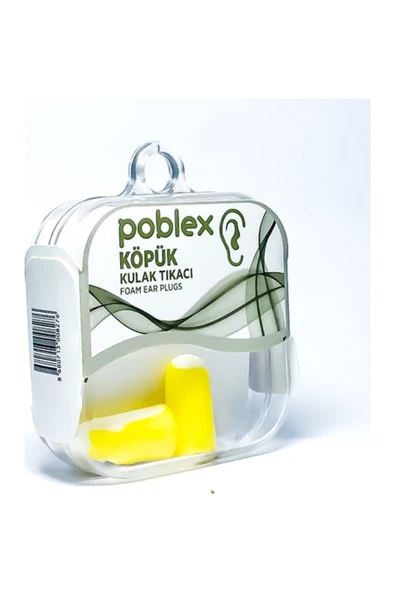 Poblex İpli Köpük Kulak Tıkacı - Resim 2