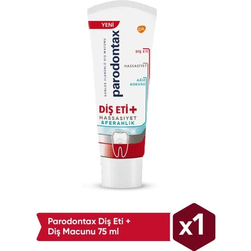 Parodontax Diş Eti Hassasiyet Ferahlık Diş Macunu 75 ml ürün görseli