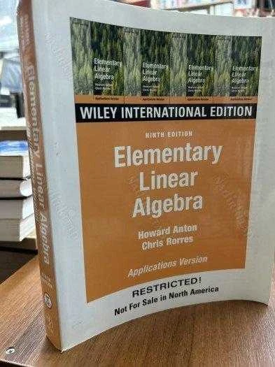 ELEMENTARY LINEAR ALGEBRA - NINTH EDITION ürün görseli