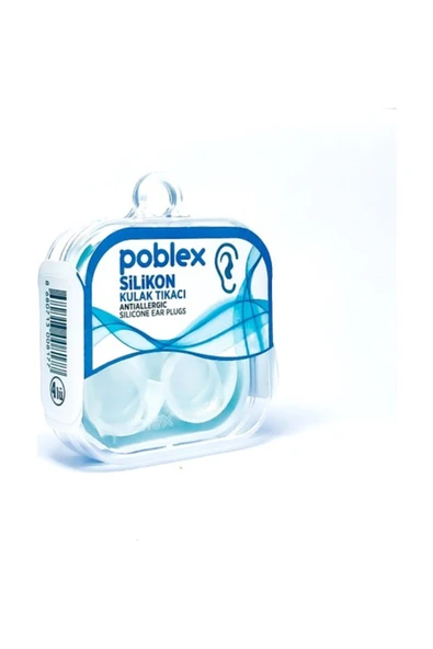 Poblex Silikon Kulak Tıkacı 2 çift (4 adet) Kutulu - Resim 2